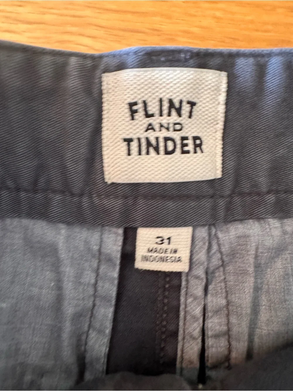 Men's Flint & Tinder flat front Shorts in charcoal